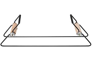 Pyangli Weberei Sickenmaschine, Schmuck Strickmaschine, Holz und StainlessSteel Weaving Perlenstickerei Set for Schmuck Armbänder DIY handgemachte Strickmaschine