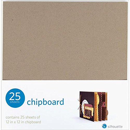 Silhouette America GT1901122 Graupappe, 12 x 12 Zoll, 25 Blatt