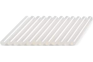 Dremel GG11 Pistolet do klejenia na gorąco, 12 sztuk, 12 wielofunkcyjnych patyczków do klejenia 11 mm do wysokiej temperatury (165-195° Celsjusza)