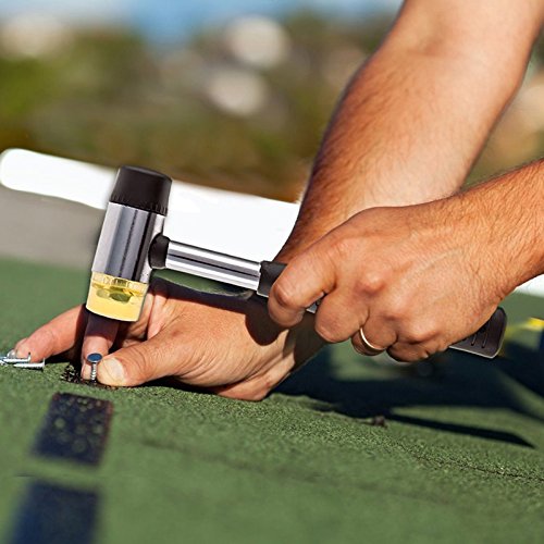 Hrph Multi-Purpose-Kopf-Power für Schmuck DIY Fertigkeit Werkzeuge 25/30/35/40 MM Double Face Gummihammer Reduzierte - 6