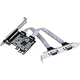 SaiRetail.Com Dual-Serial (2 Port) Plus Single (1) Parallel Port PCI Express Card Compatible with 16C550 UART
