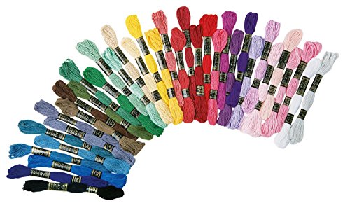 Sticktwist, Vorratspackung mit 36 Döckchen, Megapack, 100% Baumwolle,