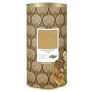 Sutatva ? A Wellness Ayurveda Organic natural herbal Indigo leaf Powder for hair color-250 Gm