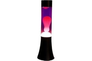 I-TOTAL - Lava lamp Magma / 40 cm (30 cm púrpura/rosa)