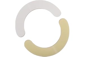 ZJIVQO 20pcs Ostomy Barrier Tape Ostomy Barrier Circle Skin Protection Strips Elastic Stoma Protection Tape Waterproof Hydrocolloid Extender Adhesive for Stoma Bag Accessories