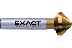 EXACT 5560 - Svasatore conico 90°, Ø 20,5 mm, HSS, rivestimento TIN, DIN 335C
