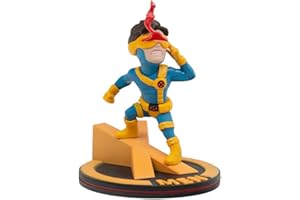 QMX Quantum Mechanix- Kits de Diorama Super Hero Figurine Xmen, Uni, MVL-0047, Yellow, Blue, Standard
