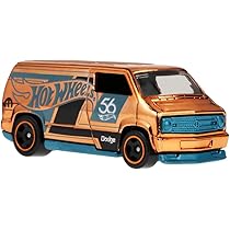 Hot Wheels 1:64 Scale Die-Cast Vehicle Custom 77 Dodge Van - Chase