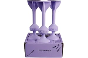 TOSSIT Juego Dardos de Silicona Ventosa - Juega con Familia y Amigos, Modos Petanca o Bocha y más! Ideal Interior Exterior, Diversión Portatil Todas Las Edades! Limited Edition Expansion, Lavender