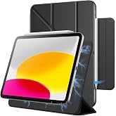 m.tk moveteck iPad Air 11 in&ccedil; ile Uyumlu Manyetik Kılıf, iPad Air 4/5/6. Nesil 10.9 in&ccedil;, Siyah
