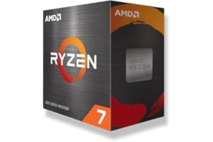 AMD Ryzen 7 5800 XT Processeur (8 Coeurs/16 Threads, 105W TDP, Socket AM4, Cache 36Mo, jusqu'à 4.8 GHz Fréquence Boost, Ventilateur Wraith Prism)