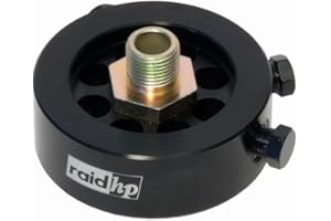 ‎RAID HP Raid HP 660444 Ölfilter-Adapter, M16 X P1.5, Öltemperatur, Öldruckgeber, Black