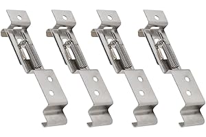 4UD Portamatrículas para Coche o Remolque, Soporte para Matrícula Universal de Acero Inoxidable