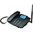 Maxcom MM41D 4G VoLTE - Corded Desk Phone for Office & Home use with 2.8” Display - Wi-Fi Hotspot - LTE Antenna - Bluetooth - 3.5mm Jack - RJ45 Port – Black