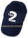 Fab4babystars Children's I Am 2 Tee Shirt, Royal Blue, Age 2-3 years