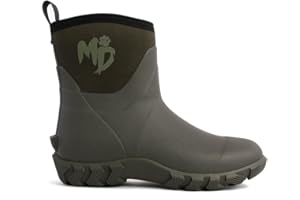 Mud Dogs RUTLAND SHORT Mens Womens Unisex Waterproof Dog Walking Neoprene Ankle Wellington Boots