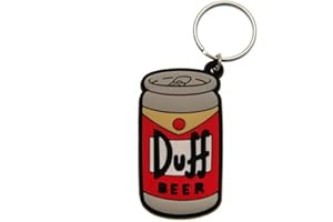 Pyramid International The Simpsons Porte-clés en caoutchouc Multicolore 4,5 x 6 cm