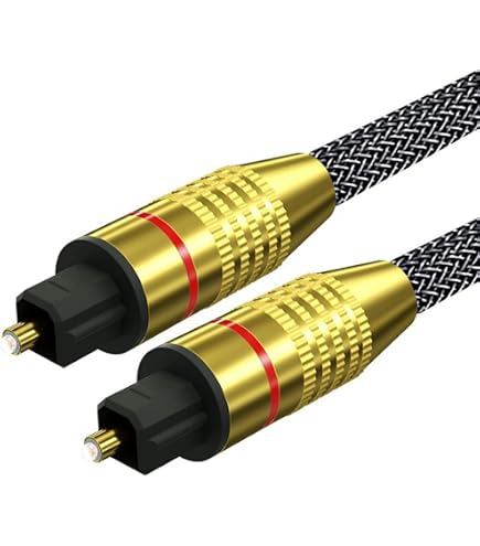 Cavo audio ottico TOSLINK, cavo in fibra ottica per soundbar, sistemi