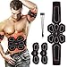 Produktbild ZunBo EMS Bauchmuskeltrainer EMS Muskelstimulator USB Wiederaufladbar Elektrostimulation Muskeltraining EMS Trainingsgerät für Arm Bauch Beine Bizeps Trizeps für Körperbau und Fettverbrennung