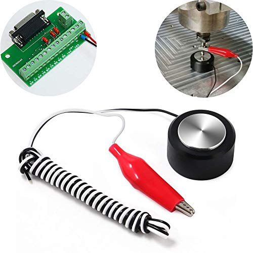 WPERSUVV CNC Touch Plate, Strumento del Router Dell'asse Z Impostazione Della Fresatura Della Sonda Strumento Apparecchiatura di Ispezione Automatica per Macchine per Incisione CNC