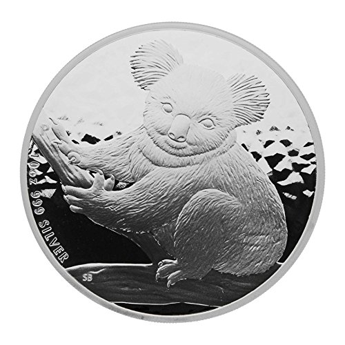 Preisvergleich Produktbild Silbermünze Australien 2009 - Australian Koala - 10 Unzen (10oz) - prägefrisch - 999er Silber - einzeln in Münzkapsel verpackt