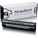 Produktbild NinjaBatt Laptop-Akku für Dell XPS 14 15 17 L401X L501X L502X L701X L702X JWPHF J70W7 P09E P09E002 P11F R4CN5 R795X 08PGNG 8PGNG Hohe Leistung [6 Zellen/4400mAh/49Wh]