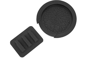 RITOEASYSPORTS Guitarra Silenciar Tapa del agujero de sonido Guitarra Tapa del agujero de sonido Screeching Halt Feedback Buster Prevención y Guitarra Silenciador Pad(negro)