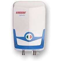 Buy Spherehot Splendor Instant 1-Litre 4.5Kw Vertical Water Heater (Geyser),  White Blue Online at Low Prices in India - Amazon.in