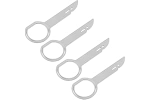 Logyua 4Pcs/Set Car Radio Removal Tool Key, DIN Release Keys, For 6000 CD Sony 6 Disc Car Stereo