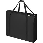 Haegs Taşıma &Ccedil;antası, İnce Yassı &Ccedil;ok Ama&ccedil;lı, Kamp Masası &Ccedil;antası, Fermuarlı Dayanıklı Saklama &Ccedil;antası, 24L (52 x 10 x 47 cm) 