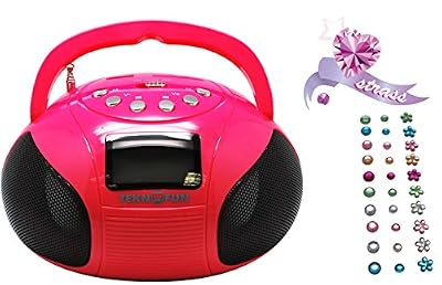 Teknofun MINI Boombox Radio/Radio-réveil MP3 Port USB