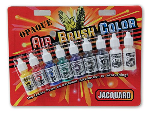 JacquardOpaque Airbrush Exciter Pack 8 Colors, Multi