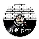 Size: The clock is made of a 12-inch vinyl record,Package includes: 1 * wall clock (without 1AA Battery)