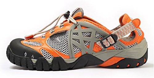 QLVY Outdoor Light Wearable Couple Shoes with Non-Slip Wading Shoes Men and Summer Breathable net Moving Fast Shoes