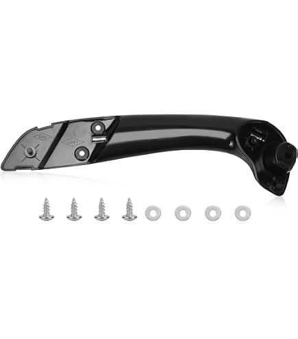 Viviance Poignées De Porte Intérieure Avant Gauche/Droite - Compatible Renault Mégane 3 & Fluence 2008-2016, Remplacement Fiable