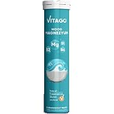 Vitago 20li Mood Magnezyum, Vitamin B1, Vitamin B2 ve Vitamin B6 İ&ccedil;eren Efervesan Tablet Takviye Edici Gıda