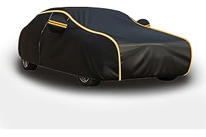 MCNUSS Bâche Voiture Extérieur Anti-grêle pour, Toyota Aygo/Aygo X, Housse De Protection Voiture Extérieur, Respirante Bache Voiture Hiver (Color : C, Size : Aygo)