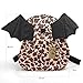 Babyhugs® Kids Walker Safety Harness Back pack with detachable Reins - Leopard Batwings