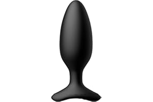 LOVENSE Hush 2 Vibrador Anal Plug con Control Remoto Bluetooth App, Vibradores Anales a Distancia para Hombres Mujeres, Patrones de Vibración Personalizados Ilimitados (44.5 mm)