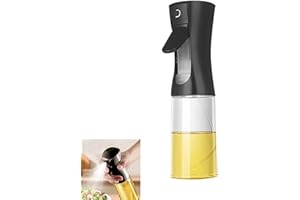 BESMRPG Ölspray Zum Kochen,200 Ml Ölsprüher Sprayer,Olivenöl Spray Bottle,Kochspray Oispenser Flaschen,Öl Sprühflasche Für Speiseöl Heißluftfritteuse,Backen,Küchen Aufbewahrung Olzerstäuber Olflasche(Plastik)