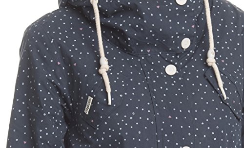 Ragwear Mantel Clancy dots navy - VEGAN (S) - 2