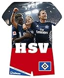 Hamburger SV 2018 - Fussball Kalender, Trikotkalender, Kalender HSV 2018 - 34 x 42 cm by 