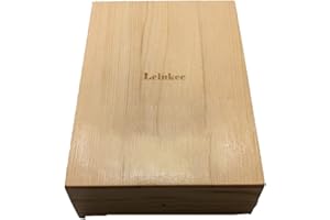 Lelukee Schumann Resonanzgenerator, Holz-7,83-Hz-Impulsgenerator Niederfrequenz-Ambiente-Generator Mute Schumann-Wellengenerator mit 110-240-V-Wechselstromversorgung