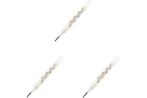 ASHLEYZJ Klinischen Thermometer/Fieber, Thermometer Klassisch Classic Analoges Fieberthermometer Leicht Lesen und Verwenden für Erwachsene, Kinder, ältere ohne Quecksilber (3pc, Einheitsgröße)