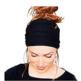 Koly Womens Sports Running Headbands Hair Accessories Headwrap for Crossfit Yoga Pilates Gym Nonslip Headband