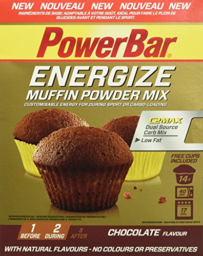 Preisvergleich Produktbild PowerBar Gel, Riegel Energize Muffin Backmischung - Box