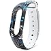 Produktbild Xiaomi MI Band 2 Armband, Huihong Neue Art und Weise muster TPU Handgelenk-Bügel ersatzband uhrenarmband für Xiaomi Mi Band 2 (No Watch) (C)