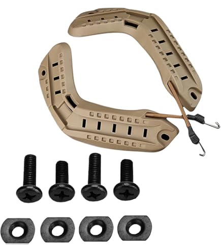 Adaptateur De Rail De Casque Rotatif Multi-angle Pour Casque Tactique OPS Core ARC Et Team Wendy M Rail