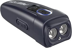 PESTON Dog Barking Control Devices Dual Sensor Anti Barking Device, Ultrasonic Dog Bark Deterrent Rechargeable/LED Flashlight, Stop Barking Deterrent Dog Whistle with Training - 25 feet Range