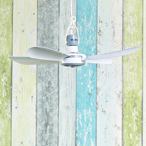 PEARL Mobiler Deckenventilator VT-145.D, 230V mit Aufhänger, Ø 40cm - 2